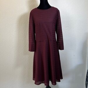 Elegant Burgundy Dress (Stitch Fix) Sz 14